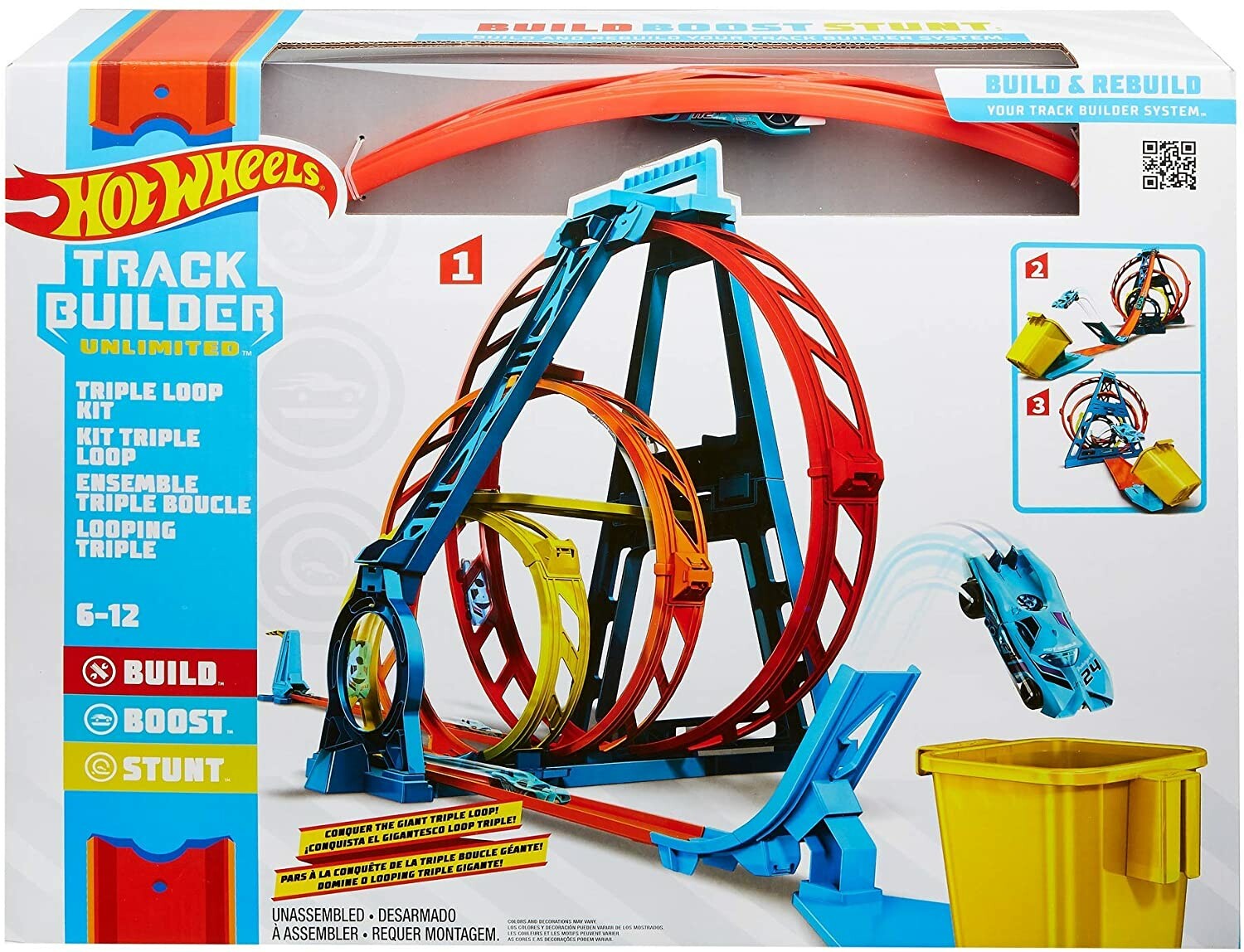 Find quality entertainment products to add to your shopping list or . Hot Wheels Track Builder Triple Loop Kit | Toys n Tuck