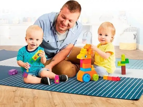 Mega Bloks Giraffe First Builders 123 Leerzame Giraf