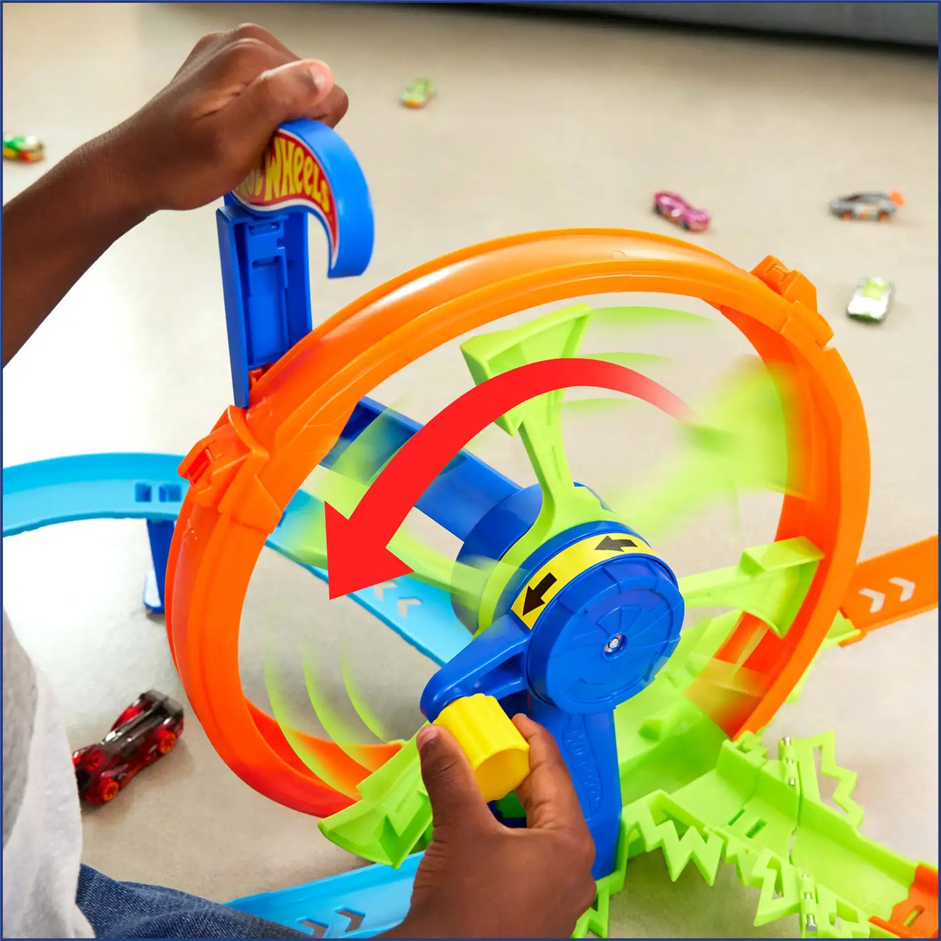 Hot Wheels Rapid Launch & Loop Speelset