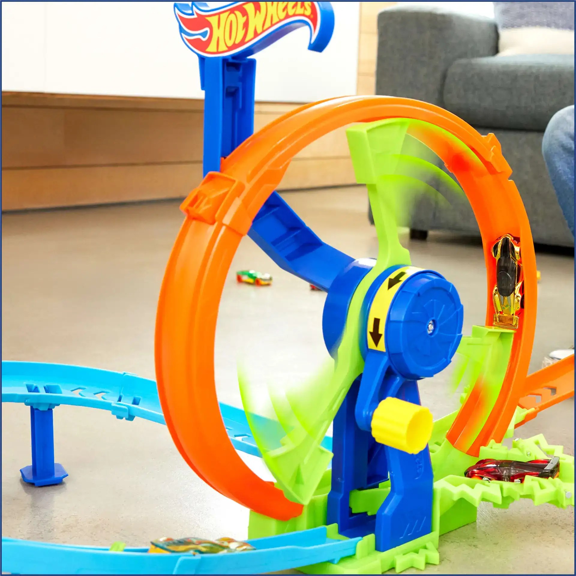 Hot Wheels Rapid Launch & Loop Speelset
