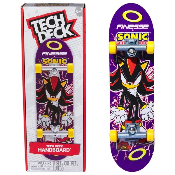 Tech Deck - Finesse X Sonic Handboard authentieke miniskateboard