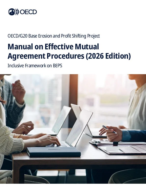 New 2026 OECD MAP Manual TPcases OECD MEMAP 2026 En Pdf Image 