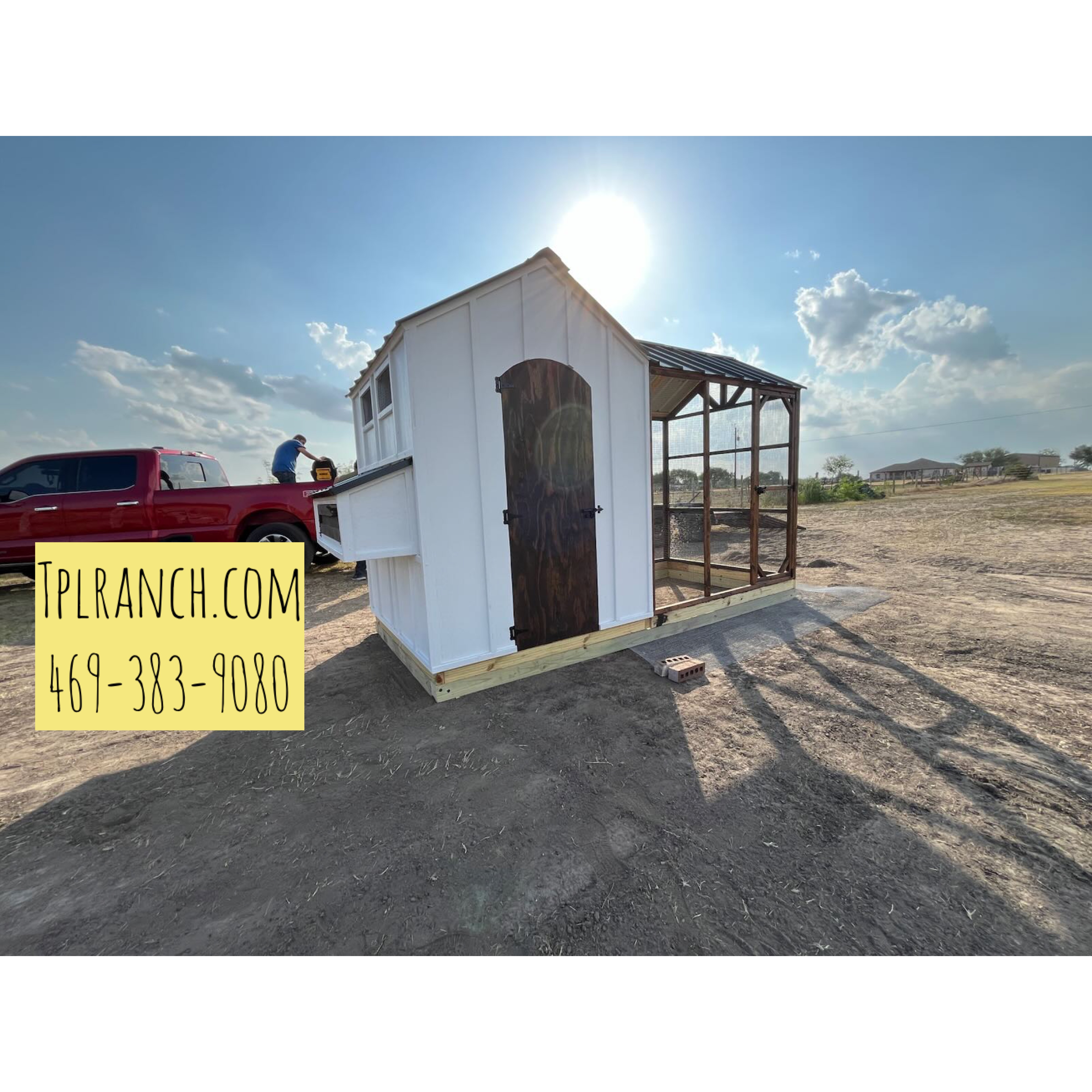 5x12 FarmStyle Chicken Coop