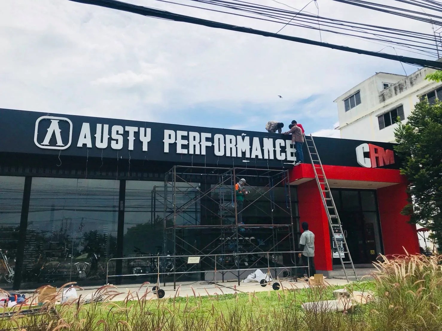 Austy Performance - sign by Thai Prasith Signtech