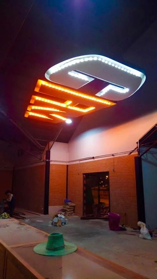 CPN mall letters - sign by Thai Prasith Signtech