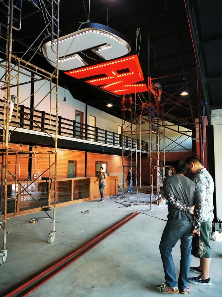 CPN mall letters - sign by Thai Prasith Signtech