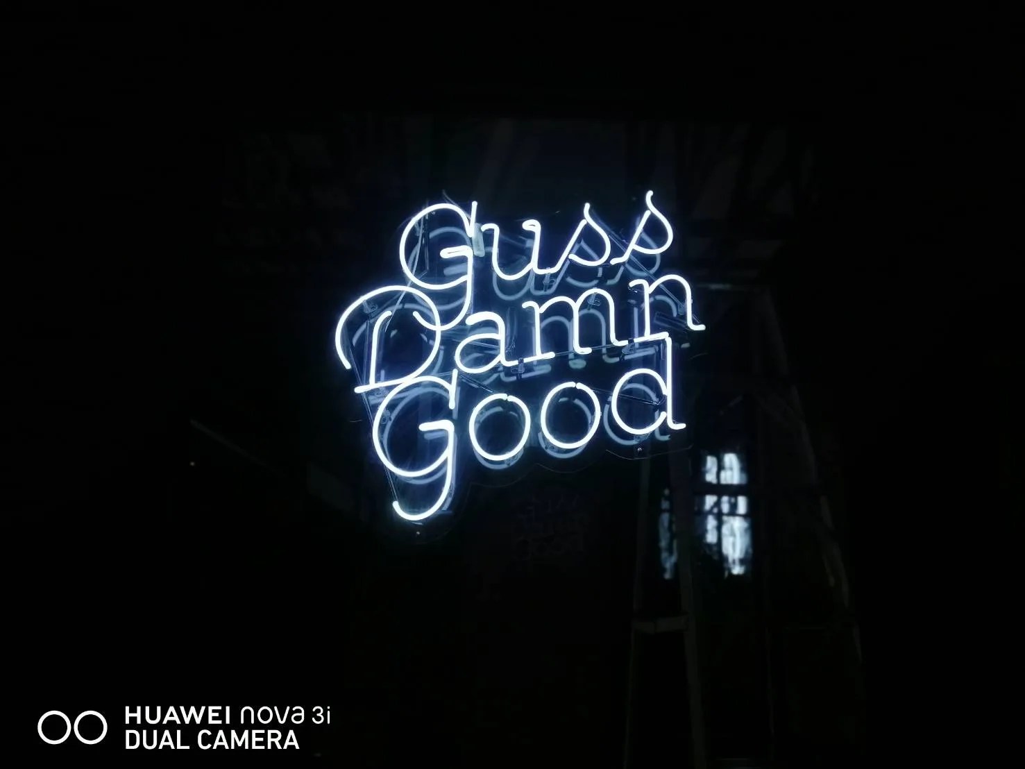 Guss Damn Good - sign by Thai Prasith Signtech