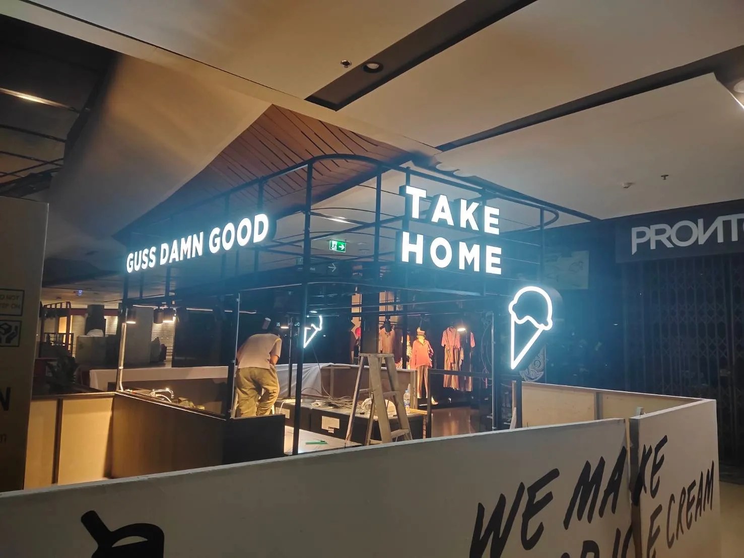 Guss Damn Good - sign by Thai Prasith Signtech
