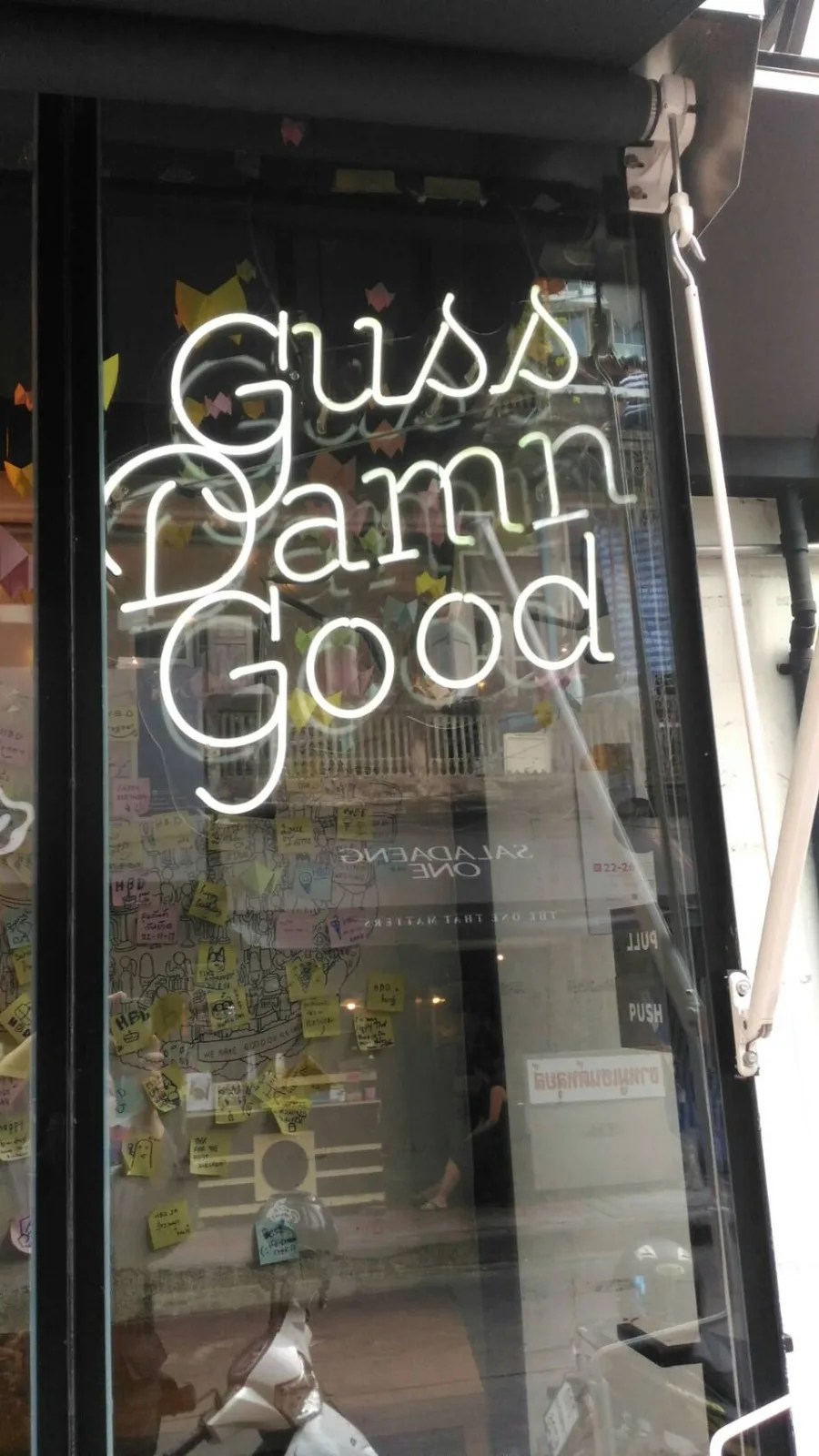 Guss Damn Good - sign by Thai Prasith Signtech