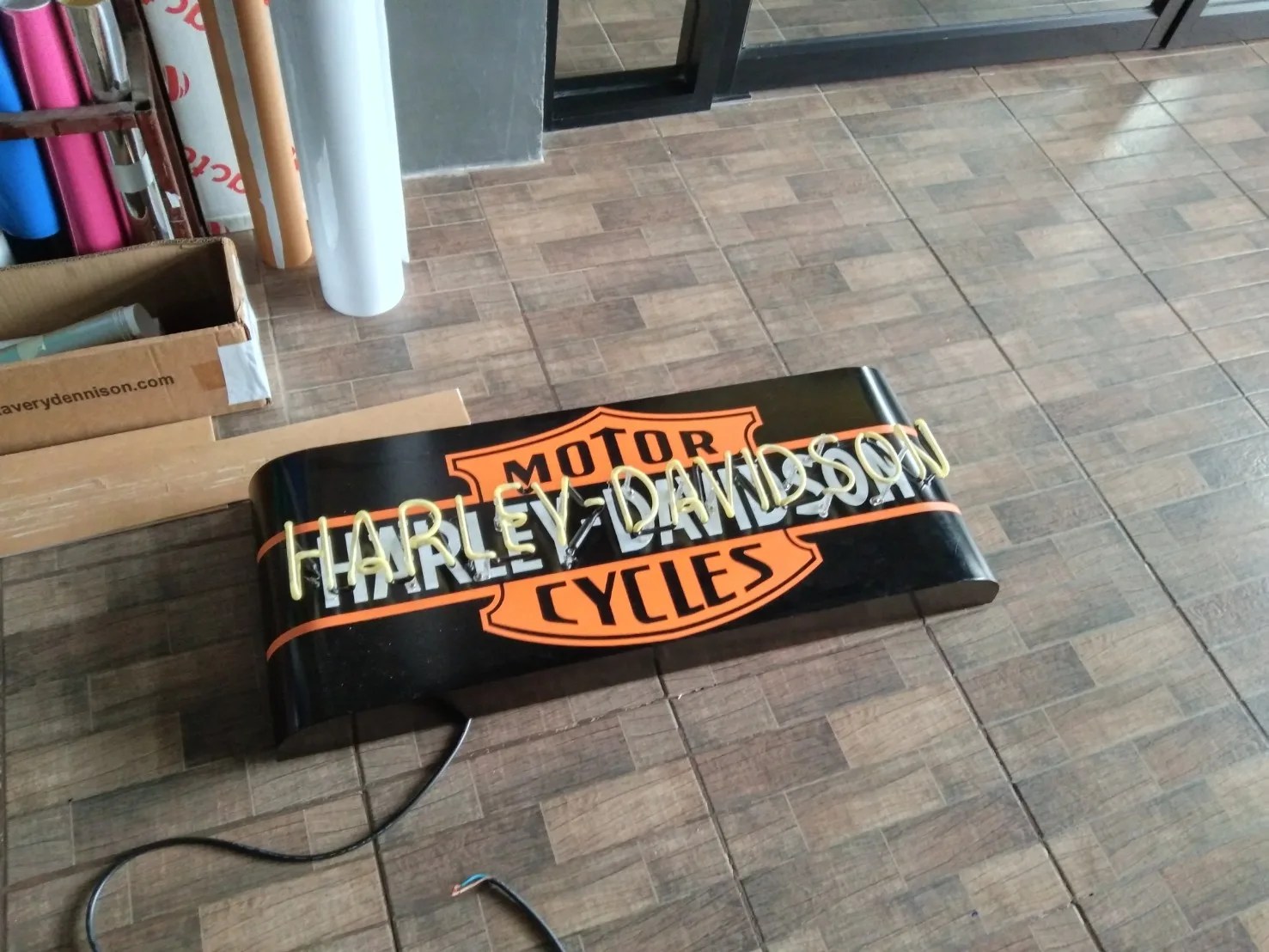 Harley-Davidson Motorcycles - sign by Thai Prasith Signtech