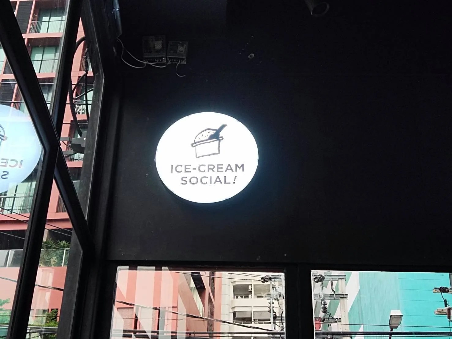 Ice-Cream Social - sign by Thai Prasith Signtech