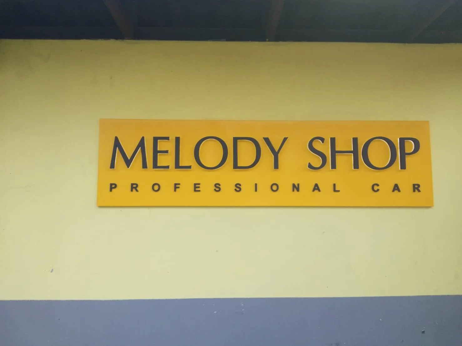 Melody Shop - sign by Thai Prasith Signtech