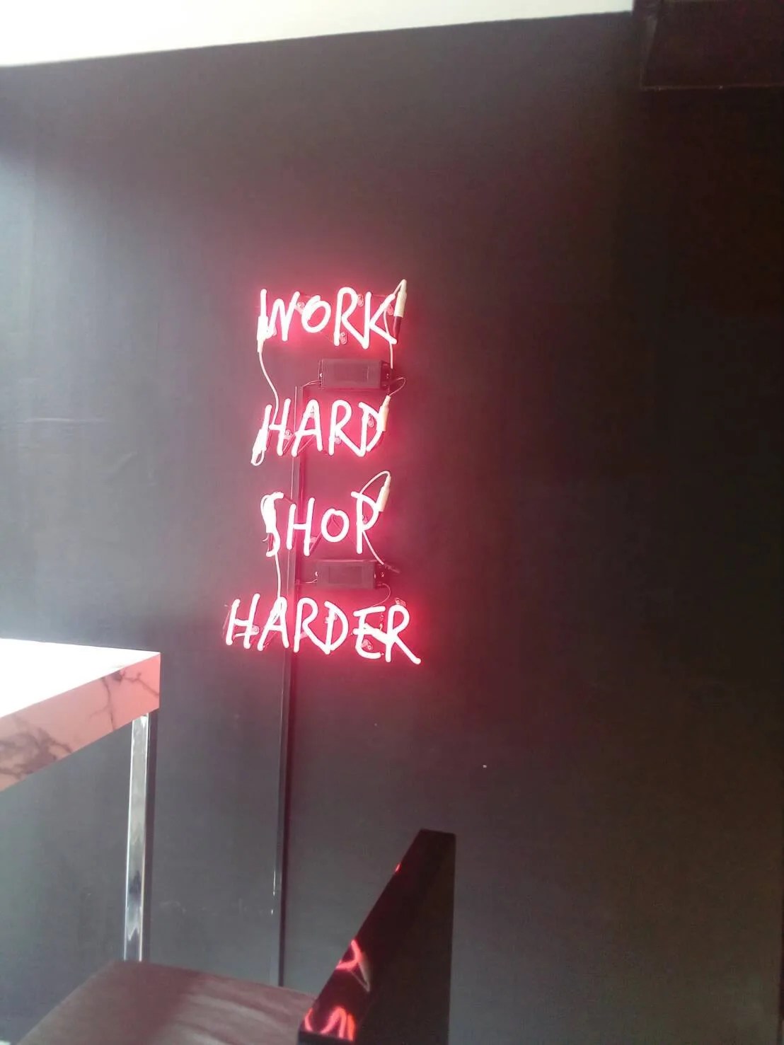 Neon one-liners - sign by Thai Prasith Signtech
