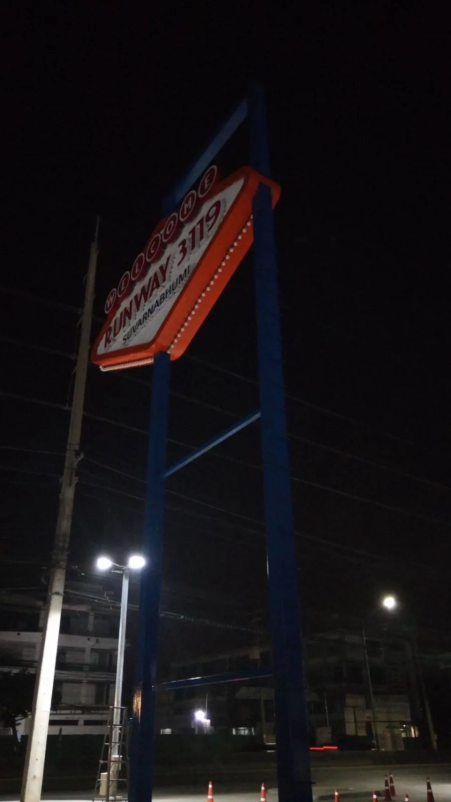 Runway 3119 - sign by Thai Prasith Signtech