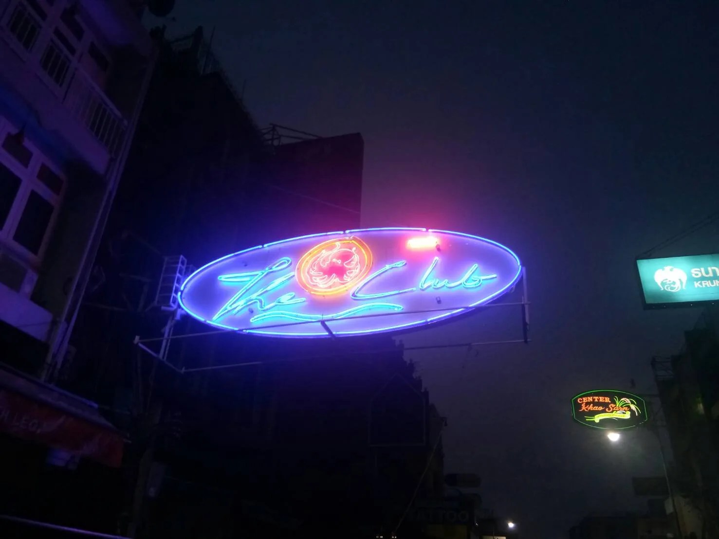 The Club - sign by Thai Prasith Signtech