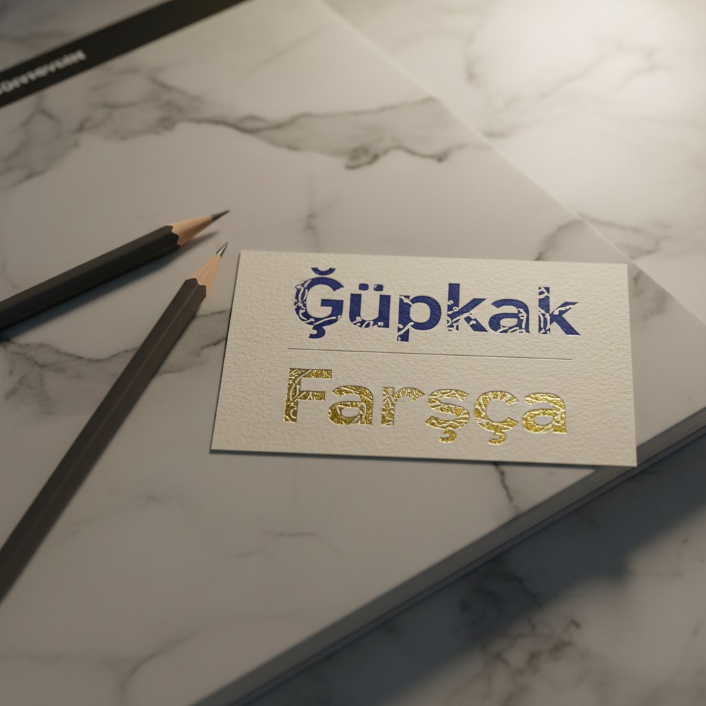 title Güpçak Farsça Writing Implements