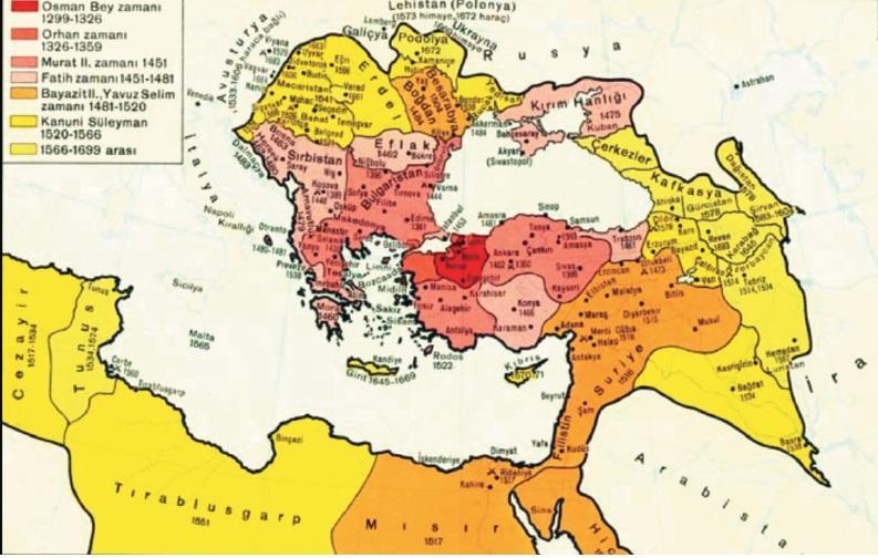 Osmanli Haritasi Ve Avrupali Haritacilarin Gozuyle Osmanli Devleti