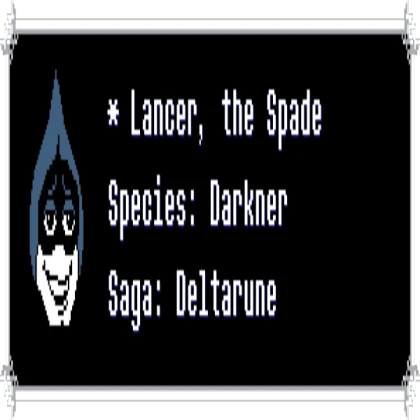 Deltarune Lancer NoFilter