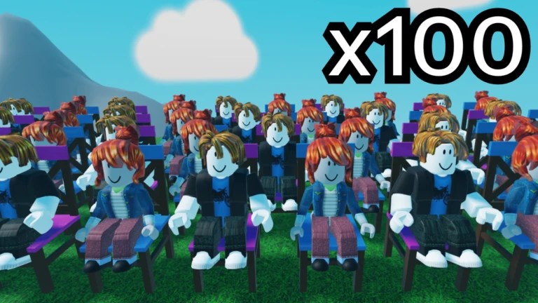 100 Players Musical Chairs Play On Roblox NoFilter