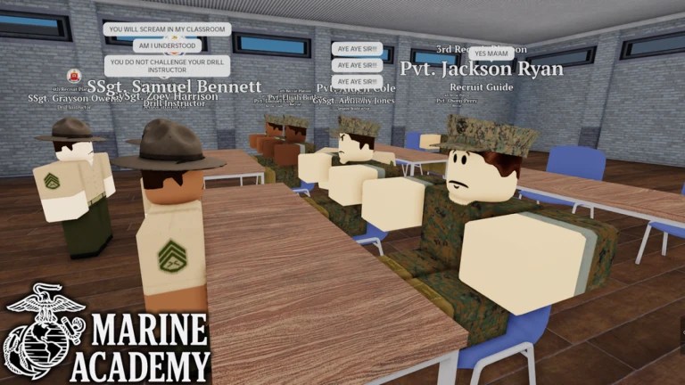 Marine Academy Military Roleplay Play On Roblox NoFilter