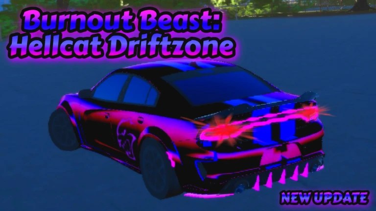 Burnout Beast Hellcat Driftzone Play On Roblox NoFilter