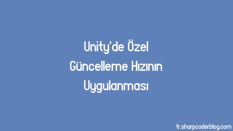 Implementing Custom Update Rate In Unity Sharp Coder Blog - Download Gorgeous Abstract Texture | 8K