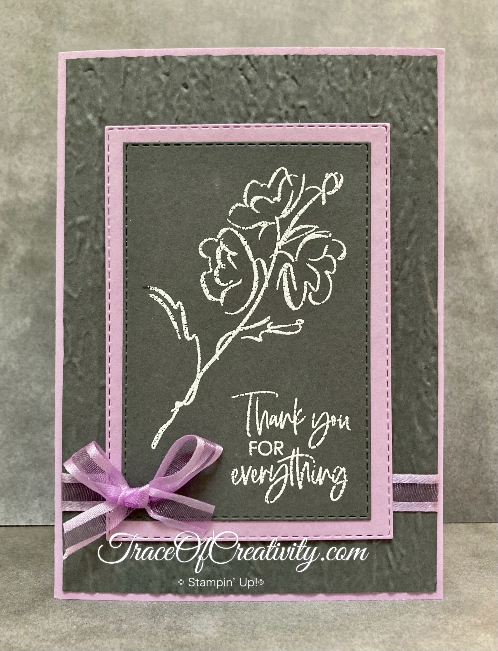 Heat Embossed Color & Contour – Trace Of Creativity