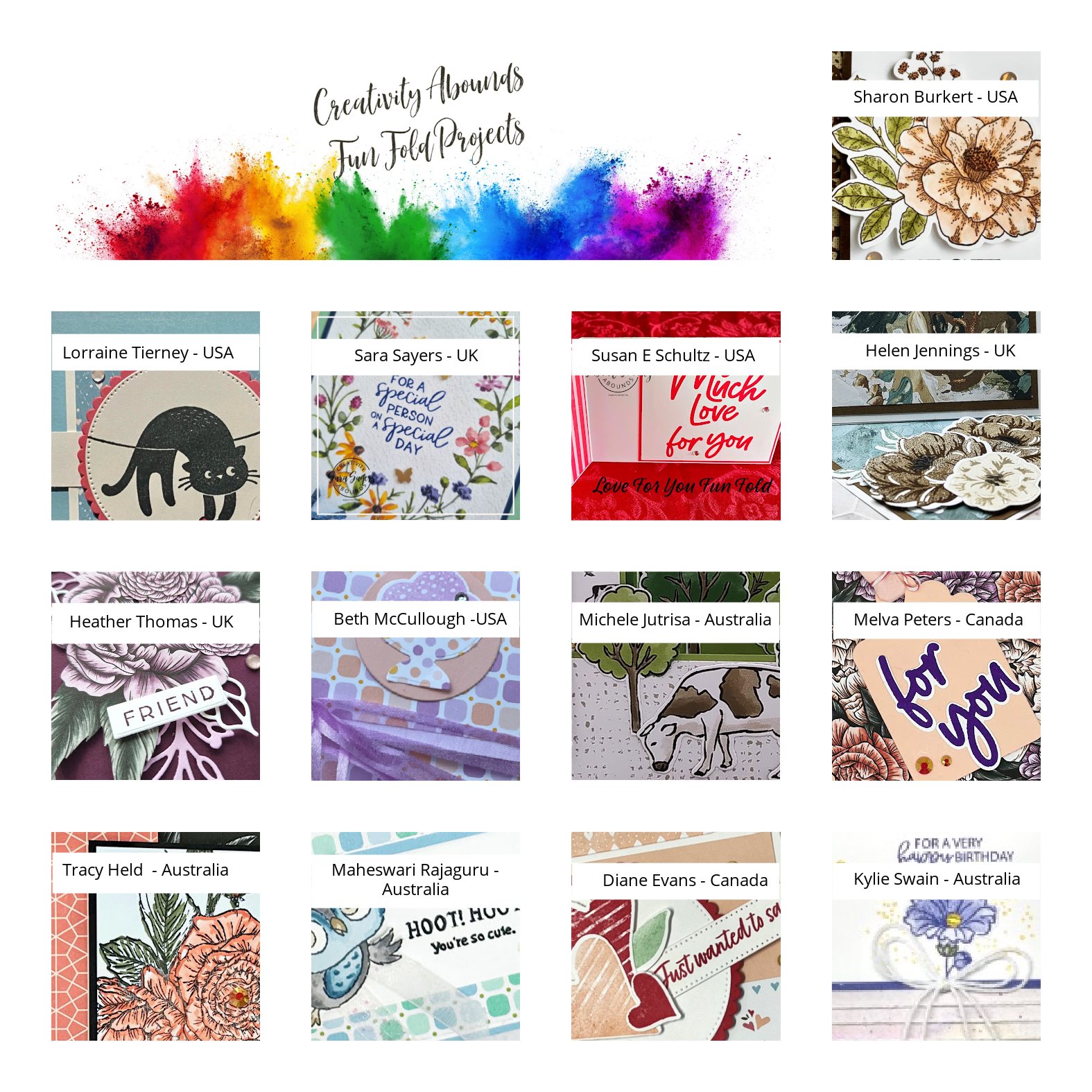 Creativity Abounds Blog Hop – Fragrant Flowers – Trace Of Creativity