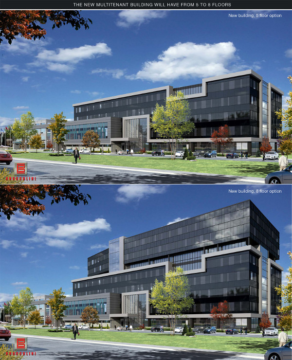 Merck Moving Across the Street ArialView