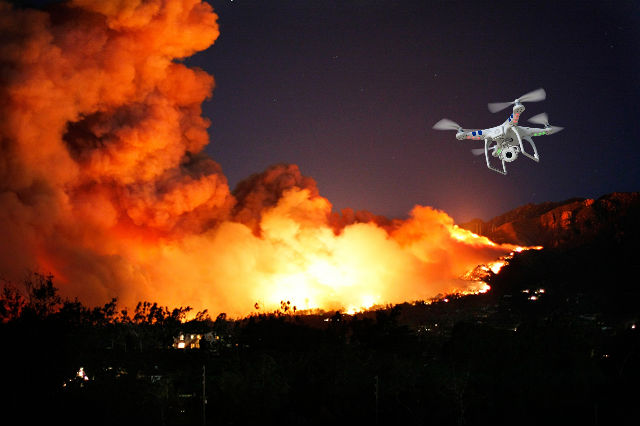 Drone Fire Fighter