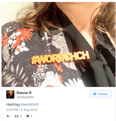 Hashtag wordchch