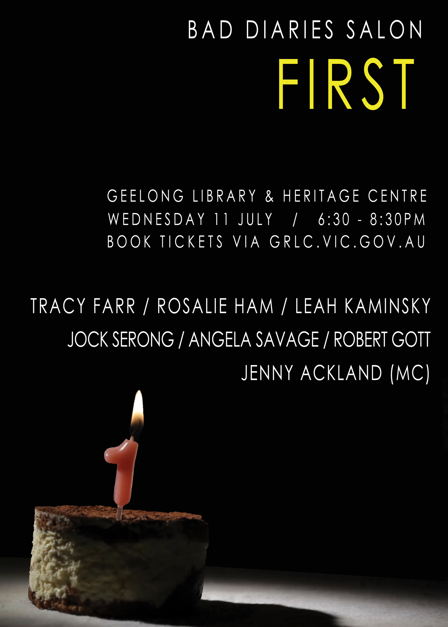 Bad Diaries Salon Geelong #FIRST