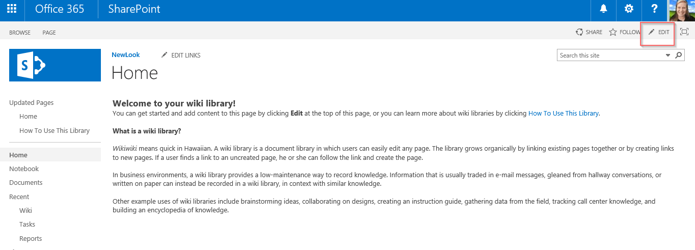 Day 181 SharePoint Wiki Pages – Tracy van der Schyff