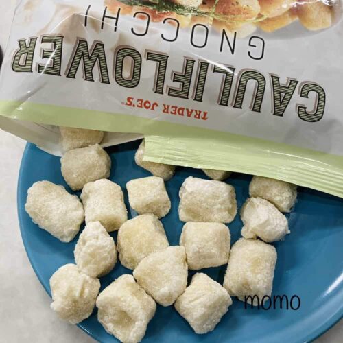 Trader Joe's Cauliflower Gnocchi トレジョ カリフラワーニョッキ