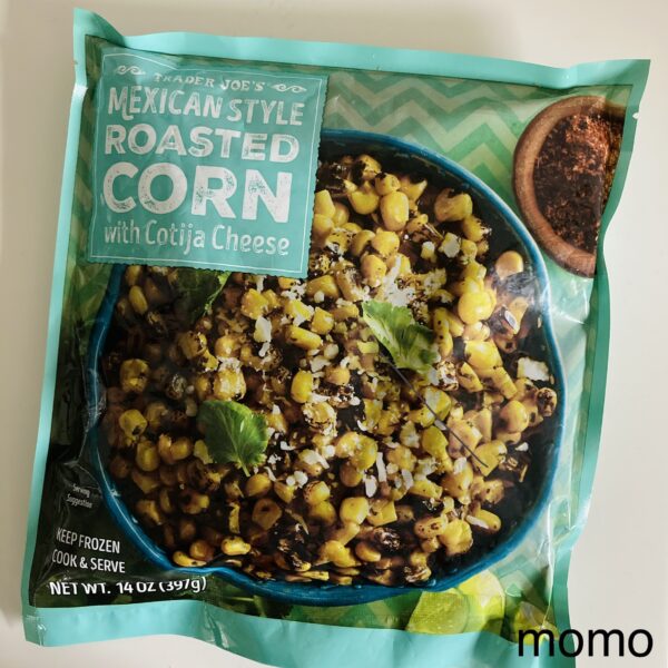 Trader Joe's Mexican Style Roasted Corn with Cotija Cheese