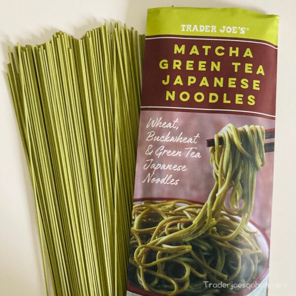 NEW トレジョ 茶そば Trader Joe's Matcha Green Tea Japanese Noodles
