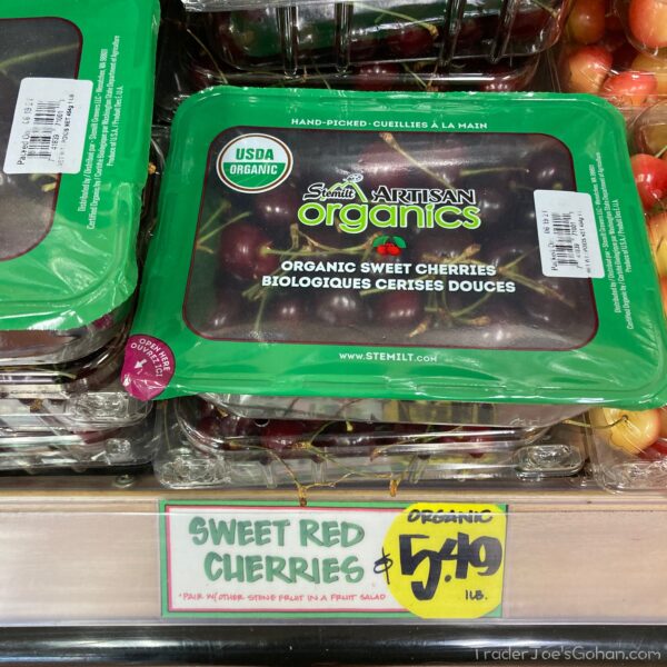 Trader Joe's Rainier Cherries トレジョさんのレーニアチェリー