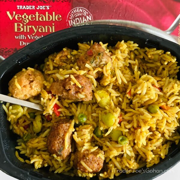 トレジョ ベジタブルビリヤニ Trader Joe's Vegetable Biryani