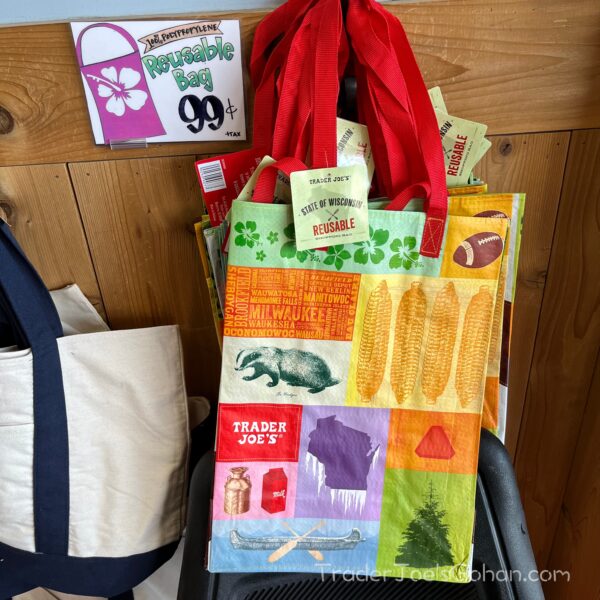 トレジョさんのリユーザブルエコバッグのリスト Trader Joe's