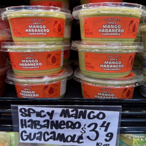 Trader Joe's Spicy Mango Habanero Guacamole