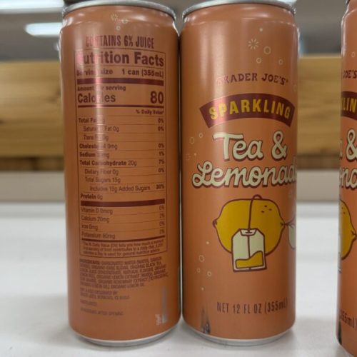 Trader Joe's Sparkling Tea & Lemonade