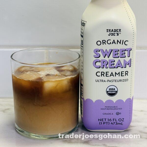 Trader Joe's Organic Sweet Cream Creamer トレジョさんの