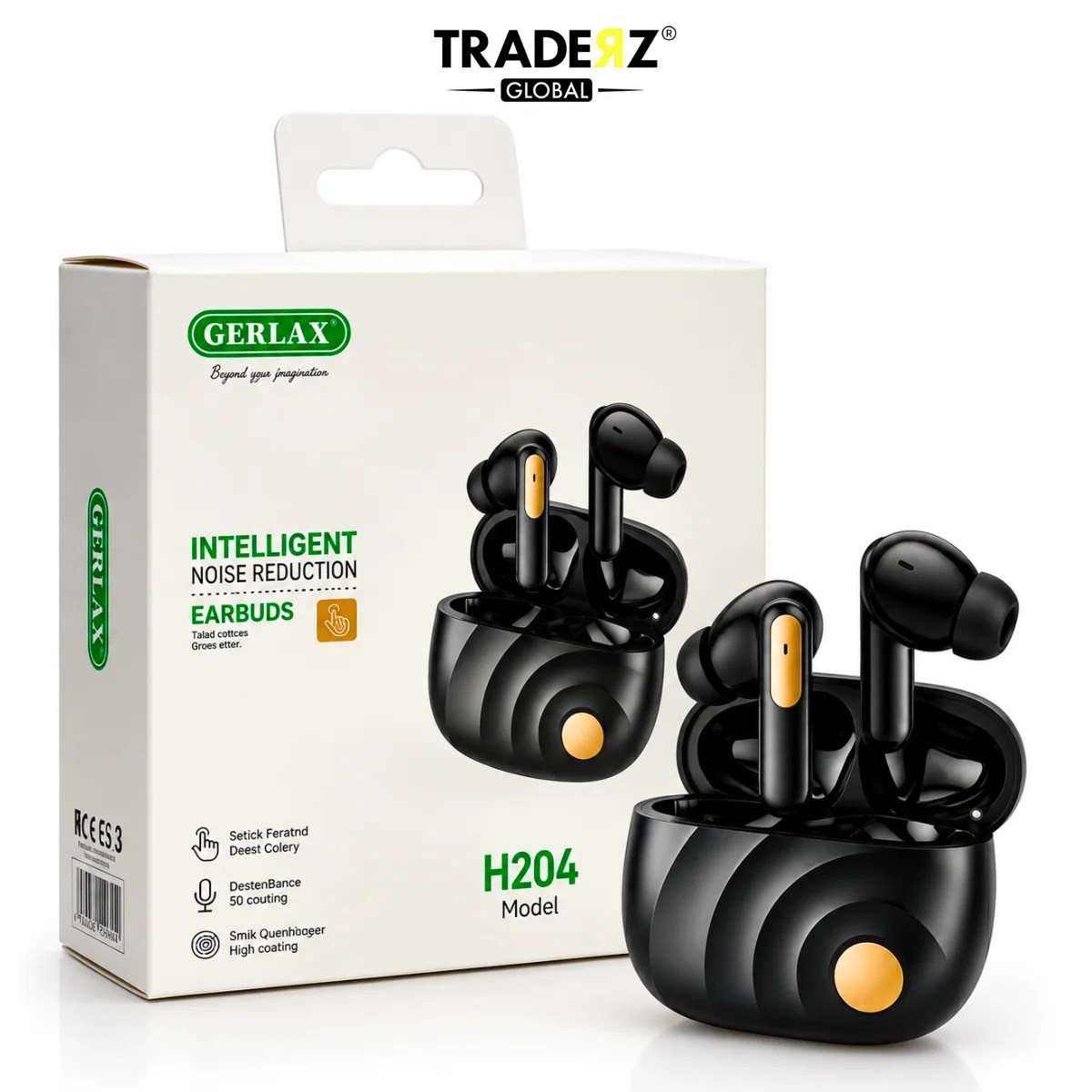 GERLAX H204 Wireless Earbuds – Intelligent Noise Reduction