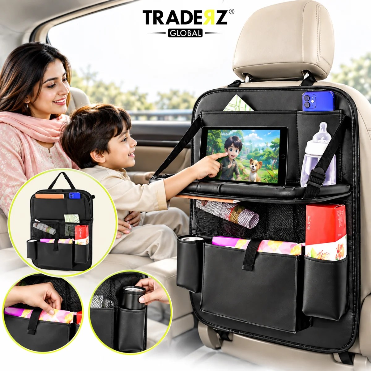Car Seat Back Organizer