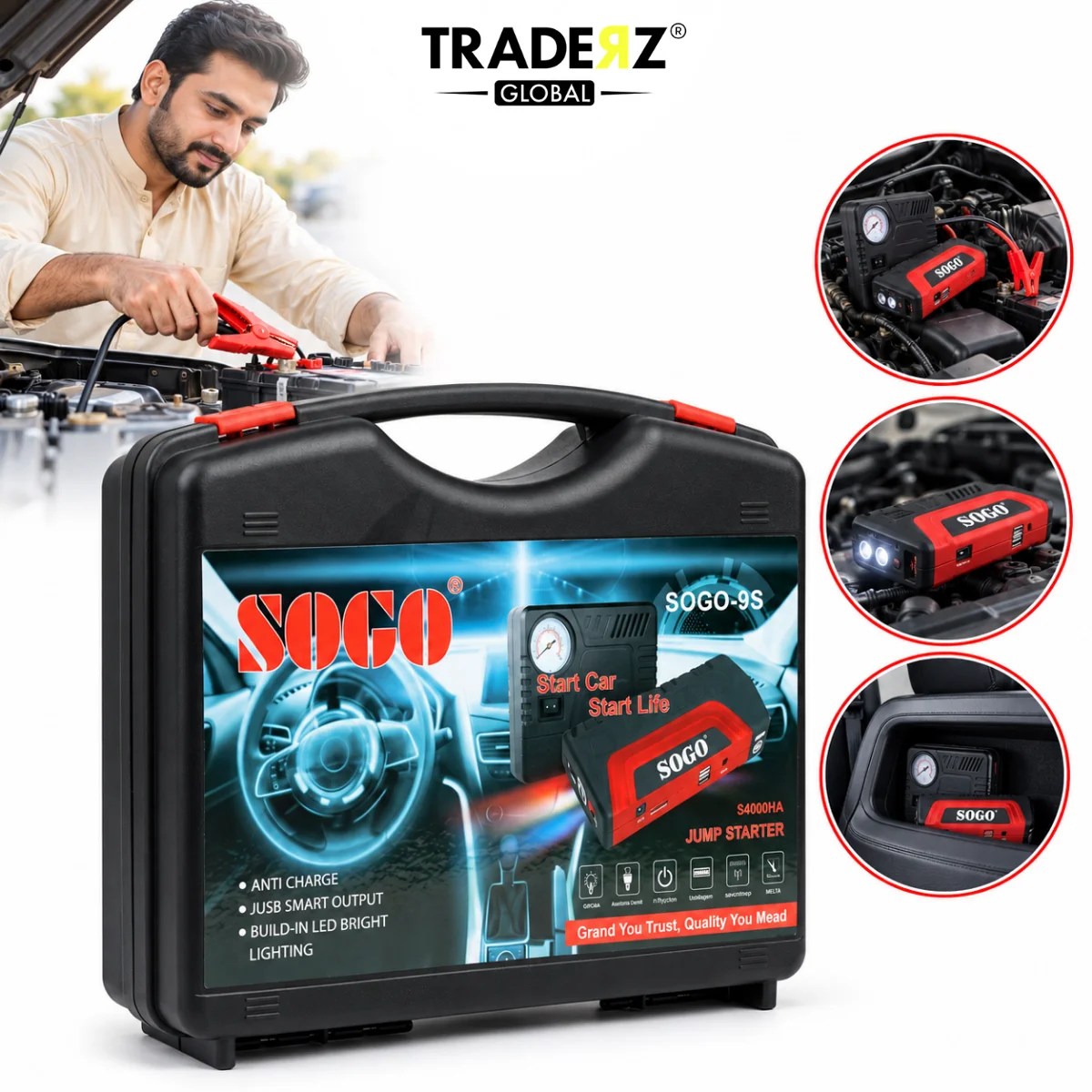 SOGO Car Jump Starter