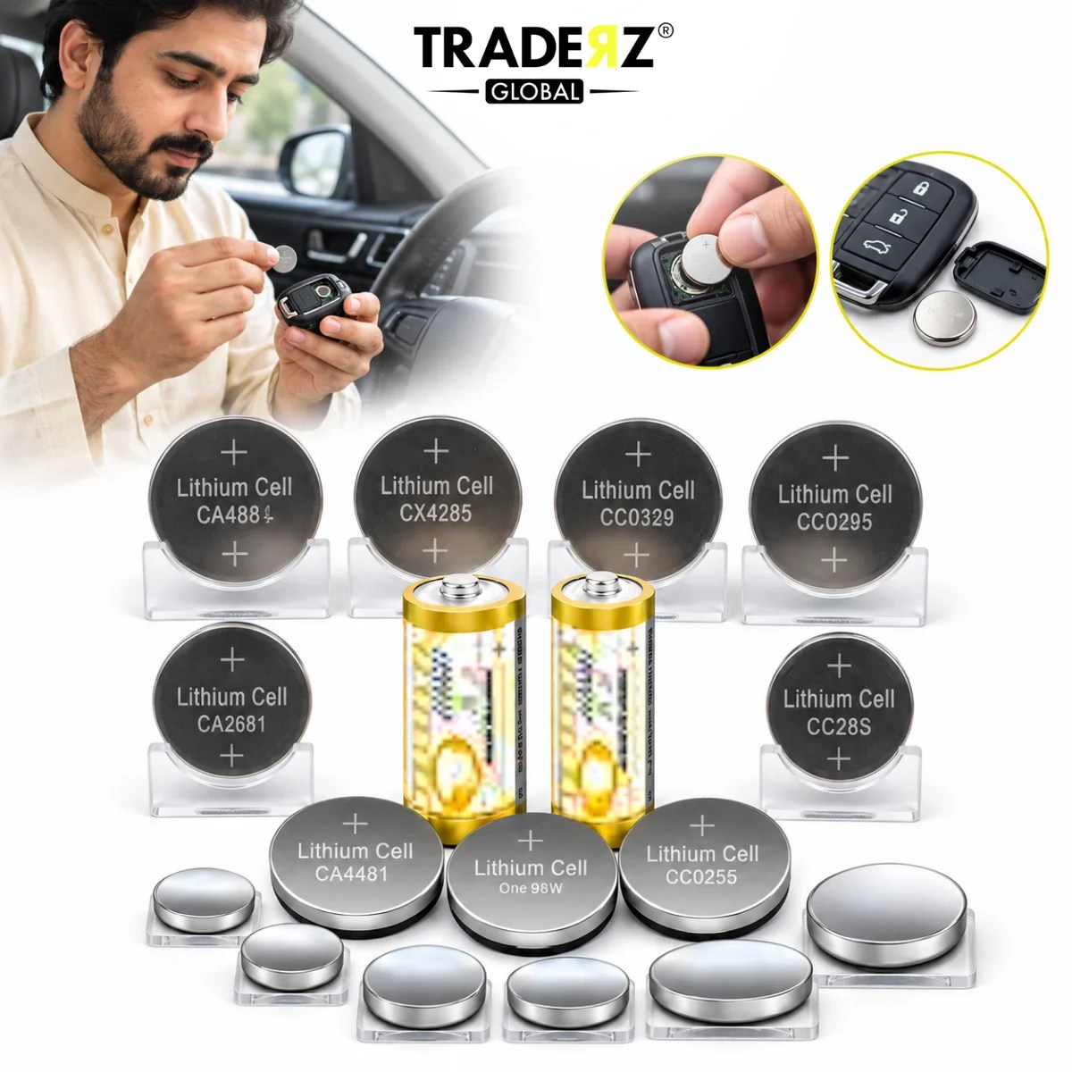 Car Remote Key Battery