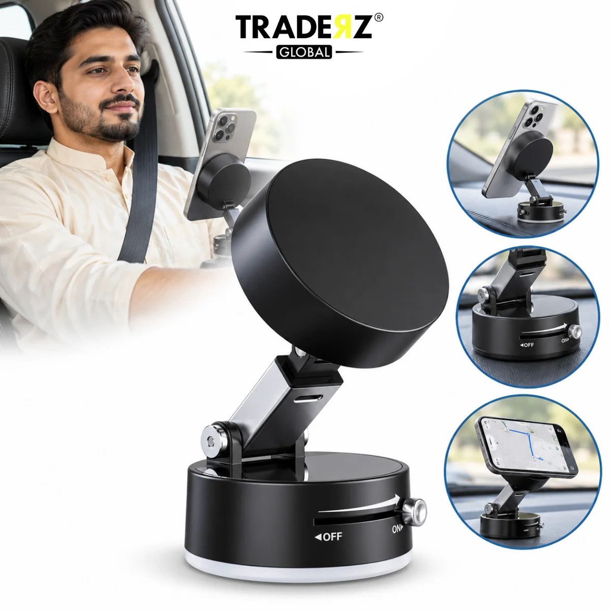 Magnetic Car Phone Holder