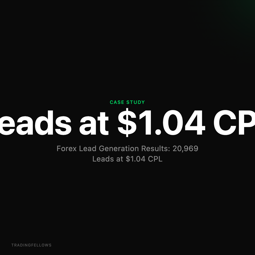 Forex Lead Generation Results Case Study
