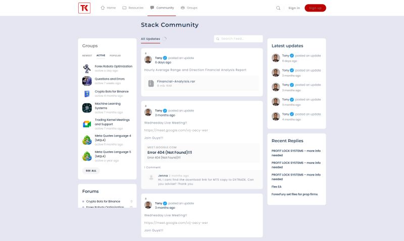 Trading Statistics Trading Kernel - 8K Minimal Patterns for Desktop
