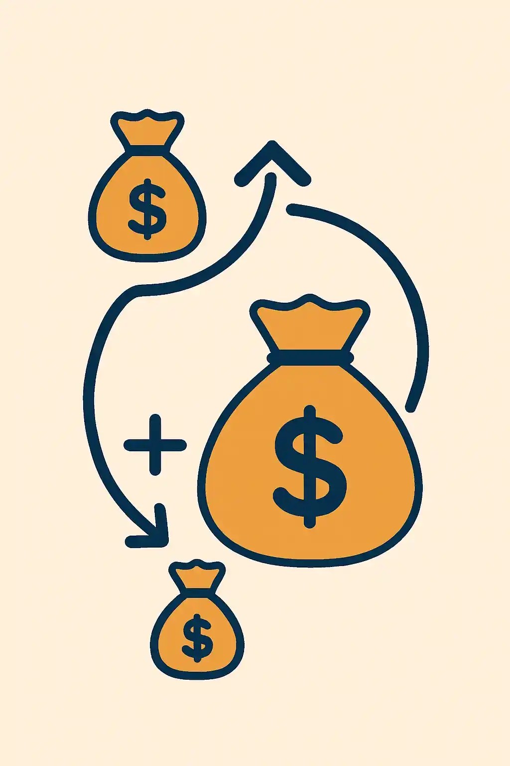 Infographic showing how reinvesting dividends can accelerate investment growth.